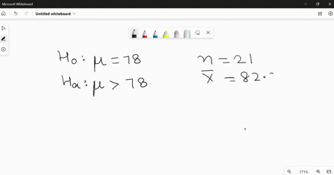 the-following-is-a-set-of-hypotheses-some-information-from-one-or-more-samplesandastandard-error-from-a-randomization-distribution-test-ho-k-78-vs-ha-u-78-when-the-sample-has-n-21-1-822-and-21998