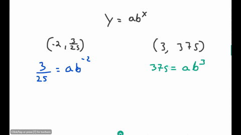 find-a-formula-for-the-exponential-function-passing-through-the-points-2-25-and-3375-57377