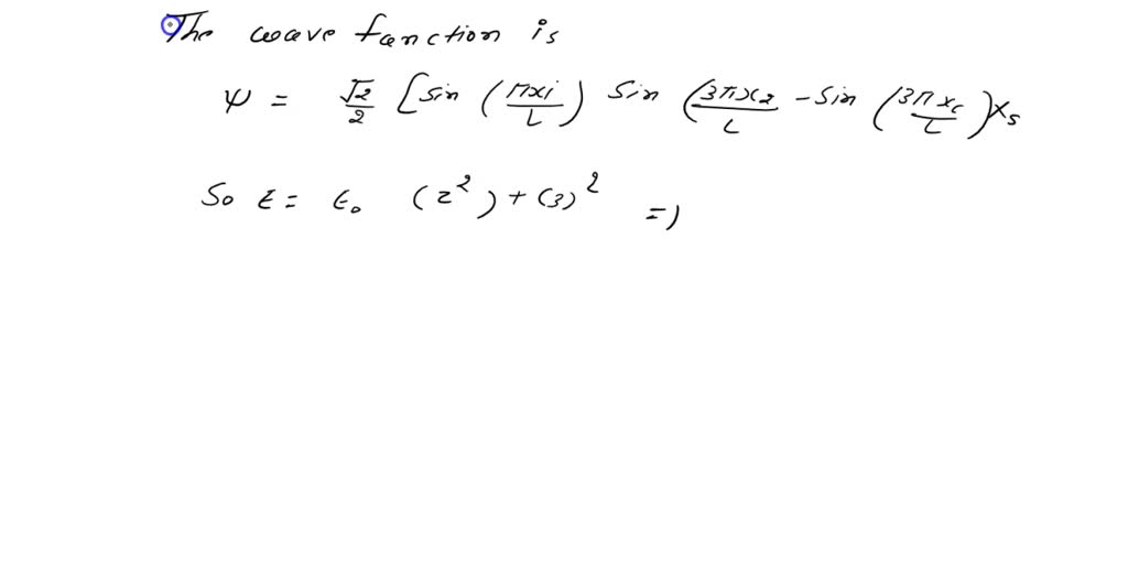 SOLVED: Two identical particles of spin (1)/(2) are enclosed in a one ...