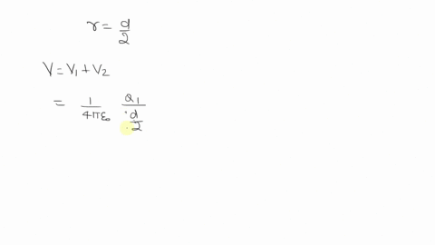 two-point-charges-q1-520-nc-and-q2-210-nc-are-separated-by-550-cm-a-what-is-the-electric-potential-at-a-point-midway-between-the-charges-________v-b-what-is-the-potential-energy-of-the-pair-64994