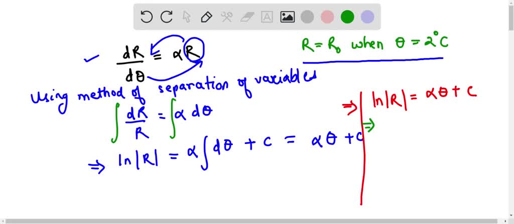 Task 1 The variation of resistance R ohms, of an aluminium conductor ...