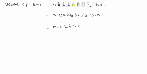 220-ml-of-0126-m-diprotic-acid-h2a-was-titrated-with-01019-m-koh-the-acid-ionization-constants-for-the-acid-are-ka152105-and-ka2341010-at-what-added-volume-of-base-does-the-first-equivalence-79483