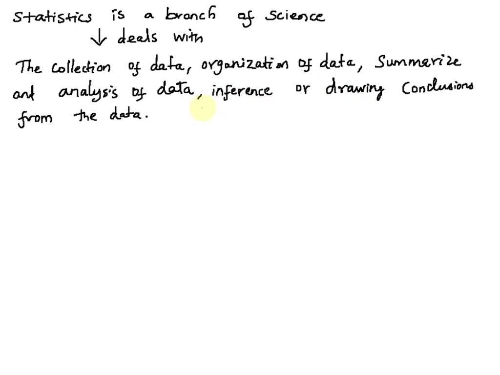 SOLVED Statistics is the science of conducting studies to Select one