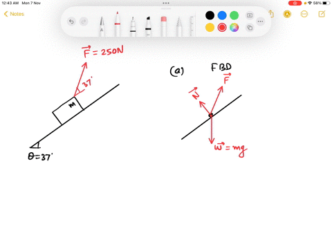 let-a-block-of-mass-m-is-pulled-up-the-incline-plane-at-constant-speed-with-a-force-f-as-shown-in-the-figure-below-assuming-kinetic-friction-force-between-the-block-and-the-inclined-plane-25-18872