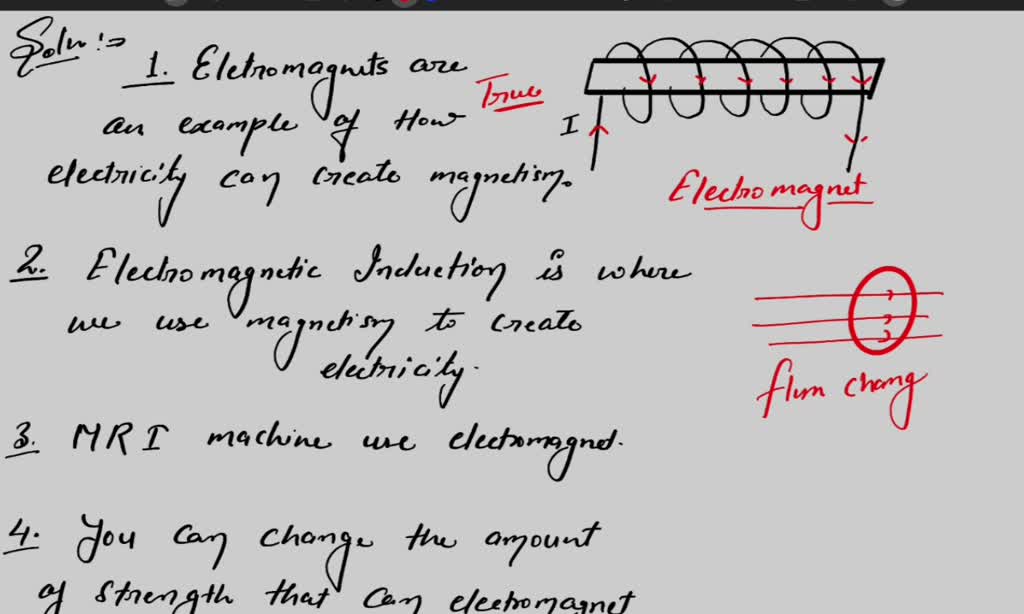 SOLVED What is true and what is false? GE example of