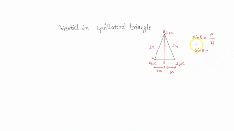three-identical-point-charges-20-nc-are-placed-at-the-corners-of-equilateral-triangle-with-sides-o-20-m-length-if-the-electric-potential-is-taken-to-be-zero-at-infinity-then-show-that-the-po-71753