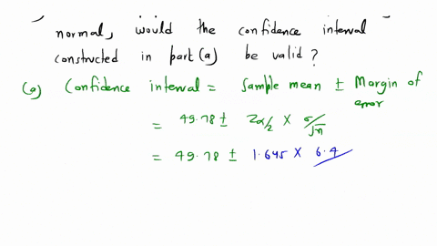 a-sample-of-size-n-78-is-drawn-from-normal-population-whose-standard-deviation-is-0-64-the-sample-mean-is-x-4978_-part-1-of-2-a-construct-a-90-confidence-interval-for-u-round-the-answer-to-a-68568