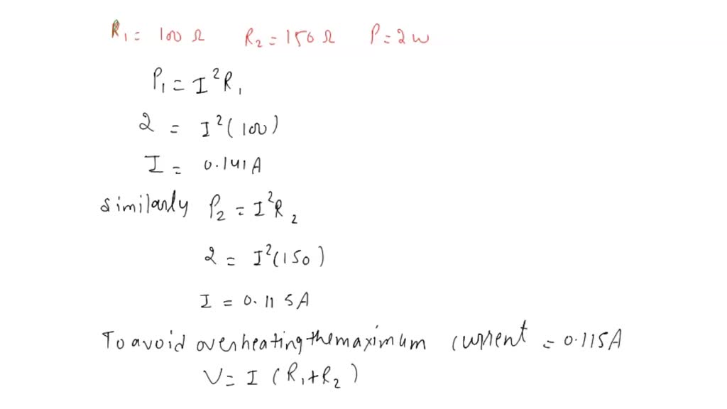 solved-the-power-rating-of-a-resistor-is-the-maximum-power-the