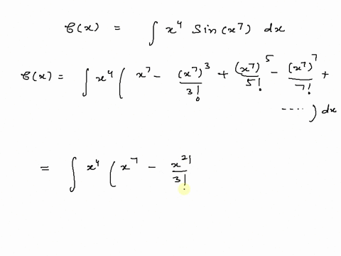 for-the-following-indefinite-integral-find-the-full-power-series-centered-at-x-0-and-then-give-the-first-5-nonzero-terms-of-the-power-series_-fx-f-xsinx-dx-fxc-2-fx-c-74586