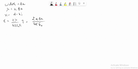 a-an-infinitely-long-sheet-of-charge-of-width-l-lies-in-the-x-y-plane-between-x-u-2-and-xl-2-the-sur-41883