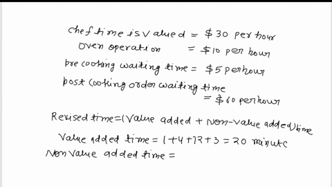 hints-check-my-work-refer-to-exhibit-77-the-restaurant-value-stream-map_-and-recompute-the-total-value-added-and-non-value-added-time-and-cost-given-the-following-new-information-the-chefs-t-69513