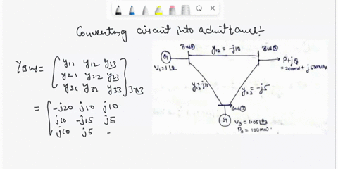 a-three-bus-system-is-shown-in-the-figure-below-the-sbase-is-100mva-bus-1-and-bus-3-are-connected-to-generators-bus-1-is-a-slack-bus-with-the-voltage-to-be-lpu-bus-3-voltage-is-maintained-to-13515
