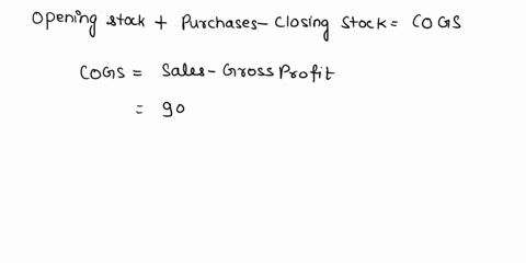 purchases-50000-sales-90000-closing-stock-7000-manufacturing-expenses-5000-rate-of-gross-profit-331-3-on-cost-calculate-opening-stock-21805