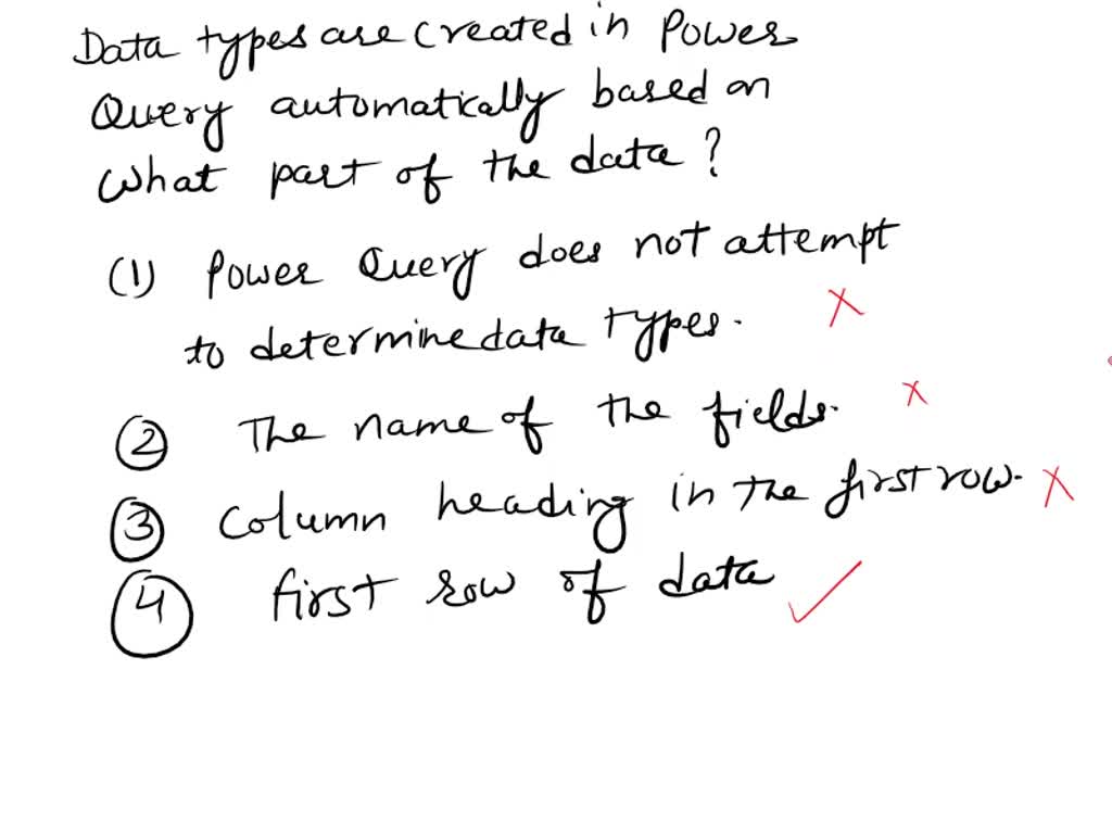 SOLVED Data Types Are Created In Power Query Automatically Based On 