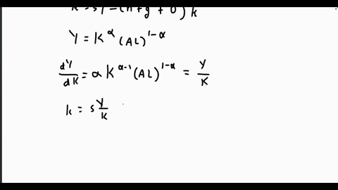 2-suppose-that-you-have-a-standard-solow-model-with-a-cobb-douglas-produc-tion-function-and-both-labor-augmenting-productivity-growth-and-population-growth-the-central-equation-of-the-model-93433