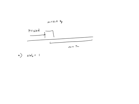 a519-kg-box-is-being-pushed-a-distance-of-700m-across-the-floor-by-a-force-p-whose-magnitude-is-160-nthe-force-p-is-parallel-to-the-displacerment-of-the-boxthe-coefficient-of-kinetic-frictio-29136