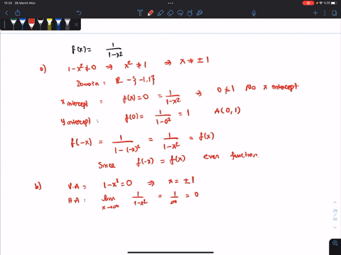 question-5-given-fx-8-pts-state-the-domain-of-f-x-find-the-x-intercepts-ad-y-intercept-if-any-is-the-function-even-is-the-function-odd-justify-vour-answers-b-8-pts-find-vertical-and-the-hori-57255