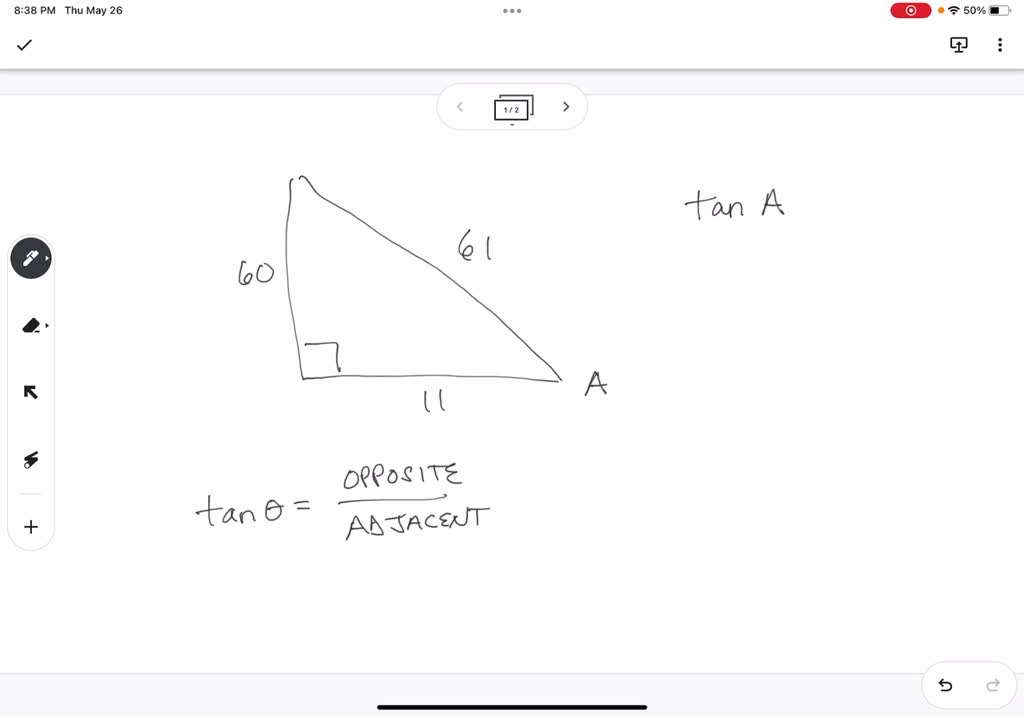 Solved Find The Exact Value Of Tan A In Simplest Radical Form Find