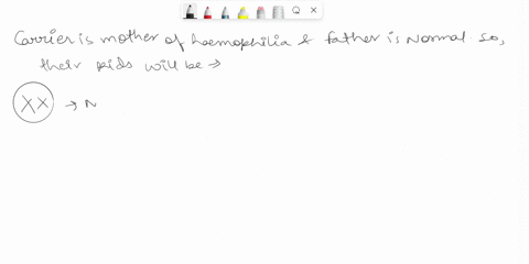 hemophilia-a-is-an-x-linked-recessive-disorder-if-a-normal-man-marries-a-woman-who-is-a-carrier-what-fraction-of-their-daughters-will-have-hemophilia-45377