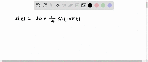 the-displacement-of-a-particle-on-a-vibrating-string-is-given-by-the-equation-st-10-frac-14-sin-10-pi-t-where-s-is-measured-in-centimeters-and-t-in-seconds-find-the-velocity-of-the-particle-after-t--2