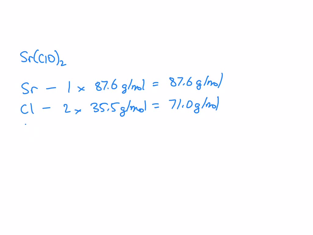 solved-determine-the-molar-mass-of-sr-clo-2