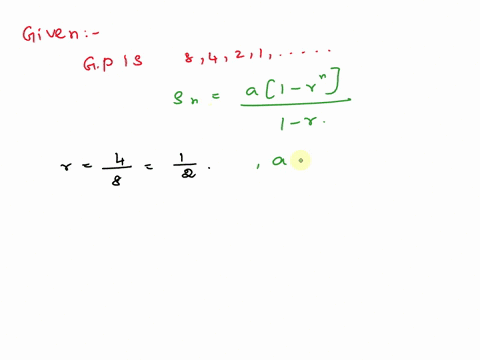 6-given-the-geometric-sequence-8-4-2-1-use-a-formula-to-find-the-sum-of-the-first-10-terms-41793