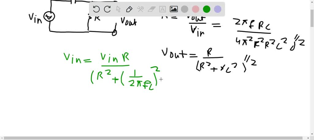 For the following RL circuit: Vin L m 100mH Vout 1. Write down the ...