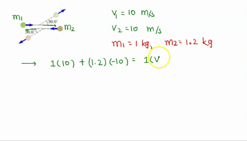 consider-the-two-pucks-shown-in-the-figure-as-they-move-towards-each-other-the-momentum-of-each-puck-is-equal-in-magnitude-and-opposite-in-direction-given-that-vi-100-ms-and-mblue-is-200-gre-42745