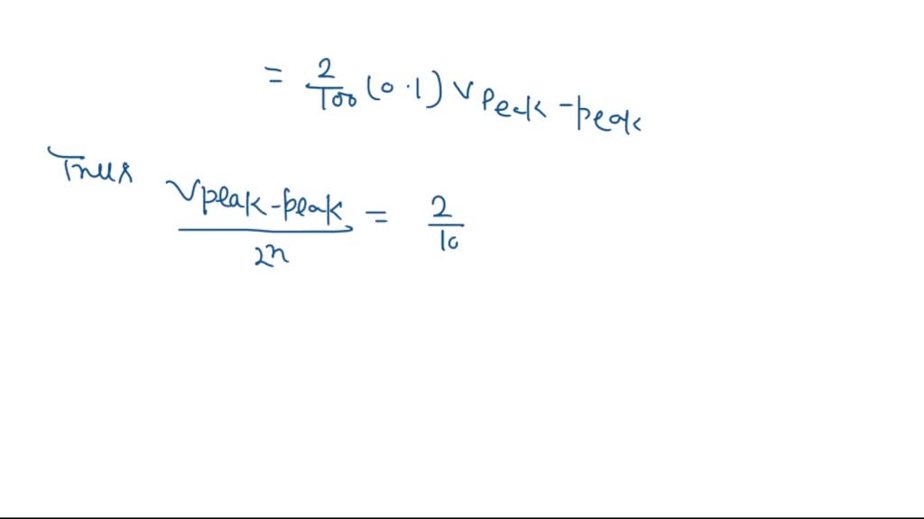 SOLVED 'Problem 2 The information in an analog signal voltage
