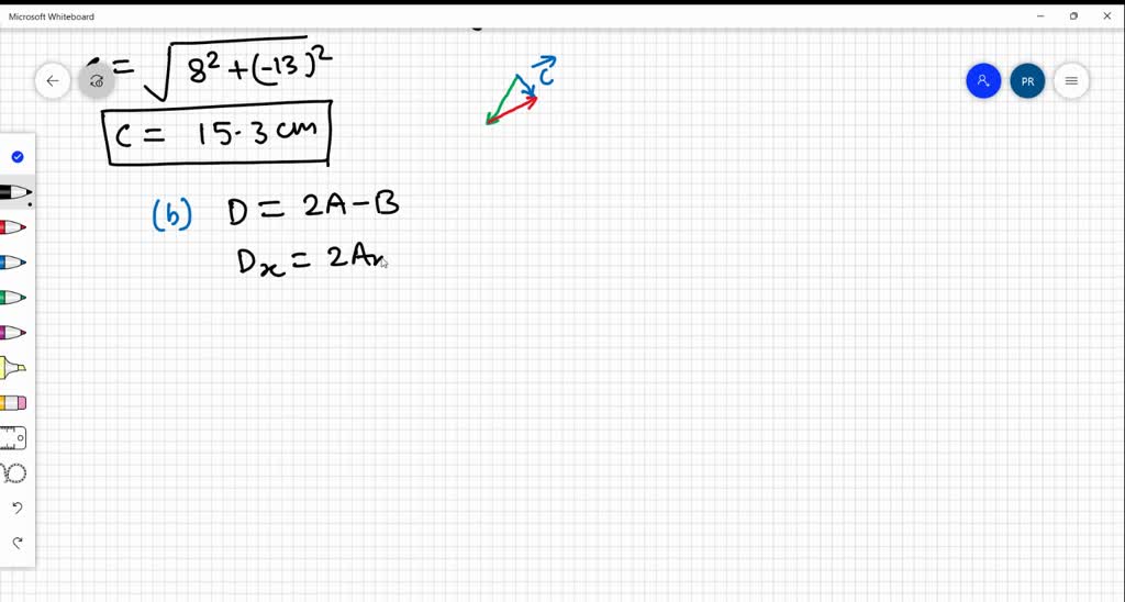 Two Position Vectors, A And B, Are Shown In The Diagr… - SolvedLib