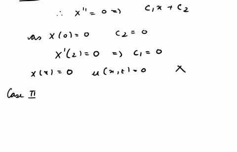 a-thin-homogenous-bar-having-thermal-diffusivity-of-9-and-a-length-of-2-cm-has-insulated-sides-and-its-left-end-maintained-at-zero-temperature-while-its-right-end-is-perfectly-insulated-the-56377