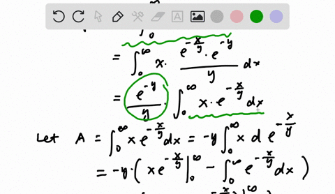suppose-that-the-joint-density-of-x-and-y-is-given-by-e-rye-y-fy-0-1-0-0-y-and-fy-0-otherwise-compute-exiy-y-09023