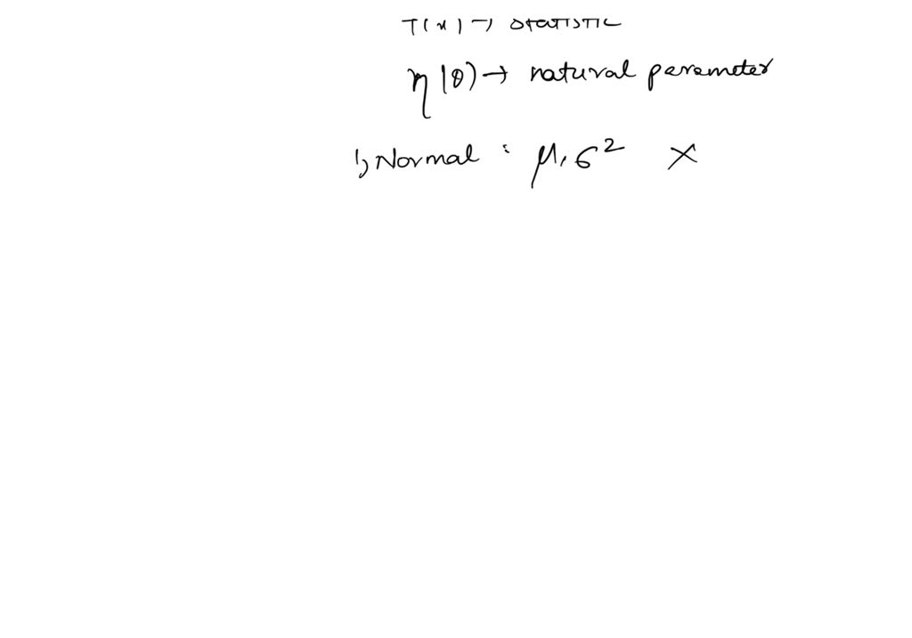 SOLVED Which of the following are examples of oneparameter canonical