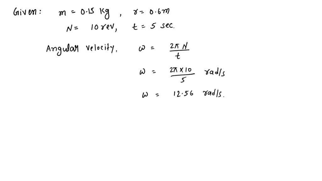 SOLVED: A 5.00 kg object is attached to a string and is being swung ...