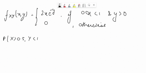 suppose-that-y-is-a-random-vector-with-the-following-joint-probability-density-function-2re-if0-and-y-0-fxxv-otherwise-compute-p-05y-10-b-compute-pi-05y-10-c-find-the-marginal-probability-de-19905