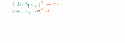 solve-the-following-system-of-equations-express-your-answer-as-an-ordered-pair-in-the-format-ab-with-no-spaces-between-the-numbers-or-symbols-3x4y16-4x-3y-19-03895