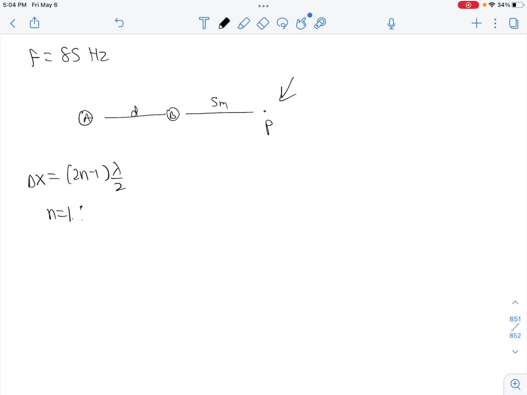 SOLVED: Two Speakers A And B Are Driven By The Same Amplifier Emit ...