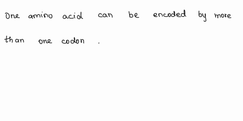 can-one-amino-acid-be-encode-by-more-than-one-codon-57088
