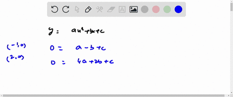 write-an-equation-for-the-quadratic-graphed-below-x-intercepts-10-and-20-y-intercept-0-2-2-y-16988