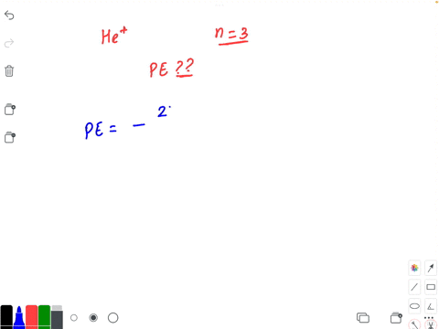 a-singly-ionized-helium-atom-has-an-electron-in-the-n-3-state-what-is-the-electric-potential-energy-of-the-electron-answer-in-ev-i-got-12089-but-im-not-sure-if-it-is-correct-61423