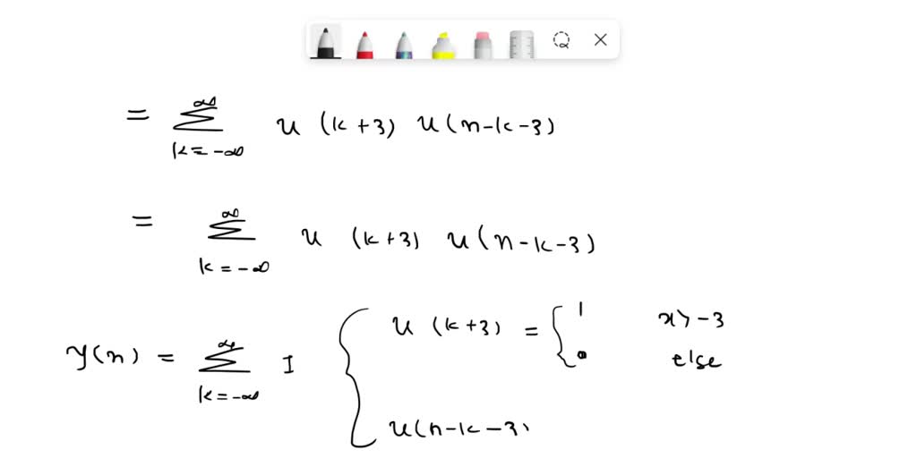 SOLVED A discretetime signal x[n] is shown in Fig. Sketch and label