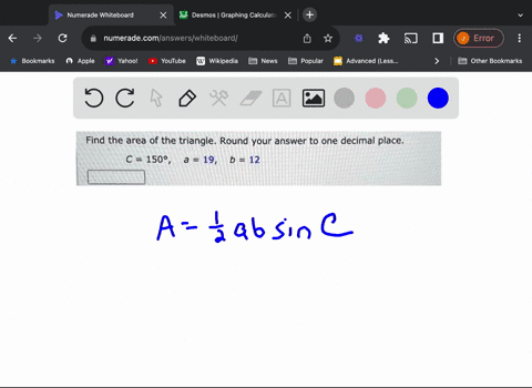find-the-area-of-the-triangle-round-your-answer-to-one-decimal-place-c-1500-a-19-b-12-51374