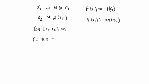 two-variables-x1-and-x2-both-follow-the-standard-normal-distribution-and-their-covariance-is-zero-find-the-expectation-as-well-as-the-variance-of-2x1-x2-48064