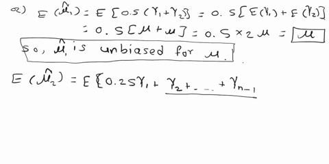 let-y_1-y_2-ldots-y_n-denote-a-random-sample-from-a-population-with-mean-mu-and-variance-sigma2-cons-92093