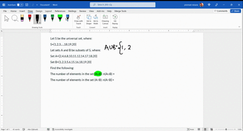 let-ss-be-the-universal-set-where-s123181920s123181920-let-sets-aa-and-bb-be-subsets-of-ss-where-set-a246810111214171820a246810111214171820-set-b123561516181920b123561516181920-find-the-foll-68763