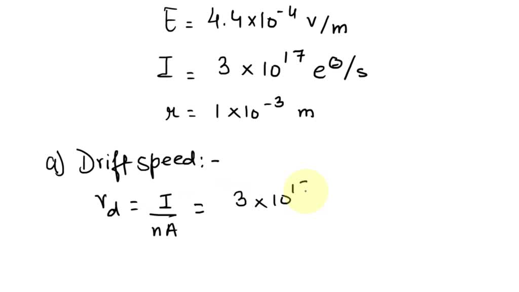 SOLVED Part B What is the mean time between collisions for electrons in this wire? Express your