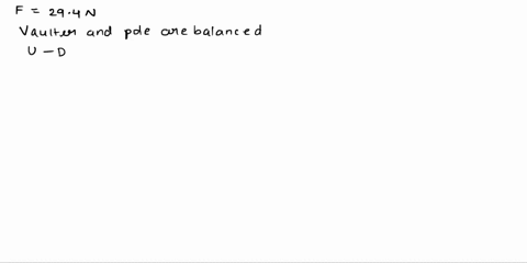 a-vaulter-holds-a-294-n-pole-in-equilibrium-by-exerting-an-upward-force-overrightarrowmathbfu-with-h-91342