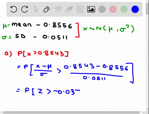 1-the-weights-of-a-certain-brand-of-candies-are-normally-distributed-with-a-mean-weight-of-08556-g-and-a-standard-deviation-of-00511-g-a-sample-of-these-candies-came-from-a-package-containin-02977