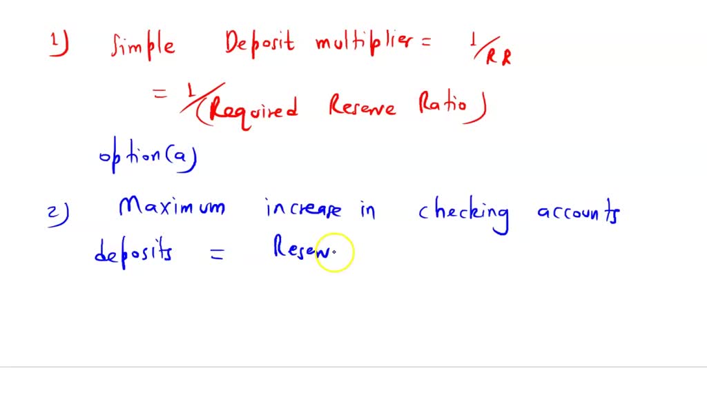 solved-the-formula-for-the-simple-deposit-multiplier-is-a-simple