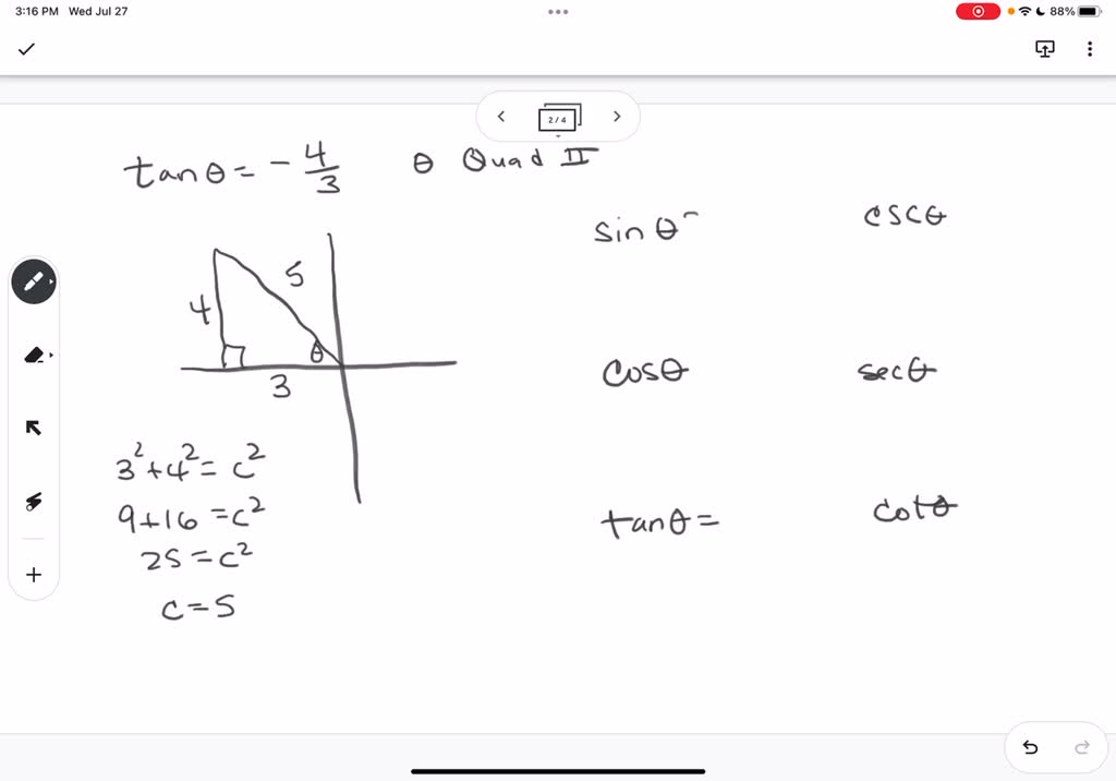 solved-if-tan-0-and-lives-in-the-fourth-quadrant-find-the-remaining-trigonometric